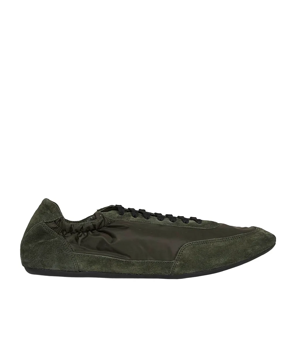 Prada Collapse Re-Nylon Lace-Up Sneakers