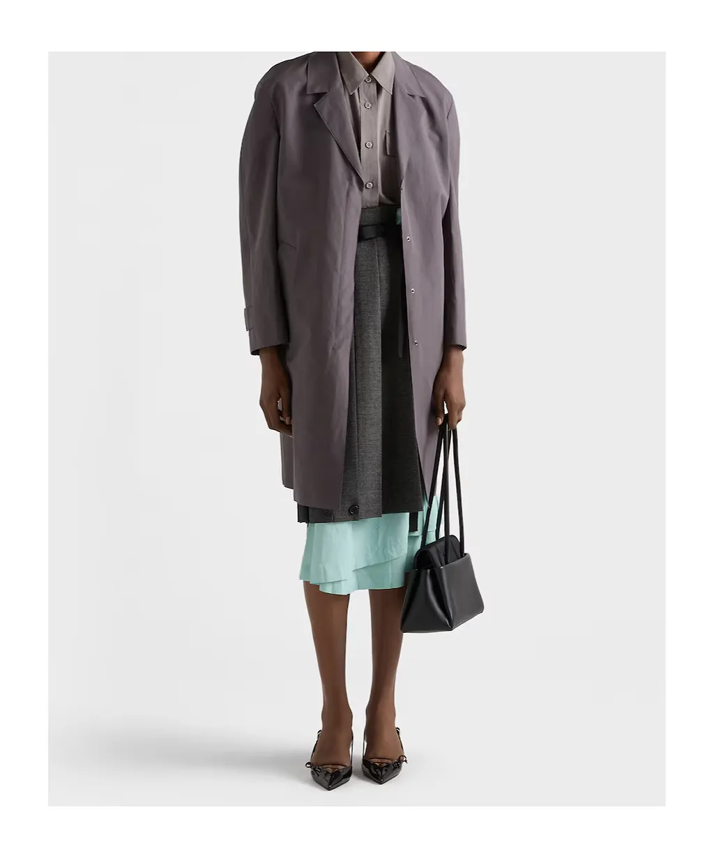 Prada Patchwork Midi Skirt