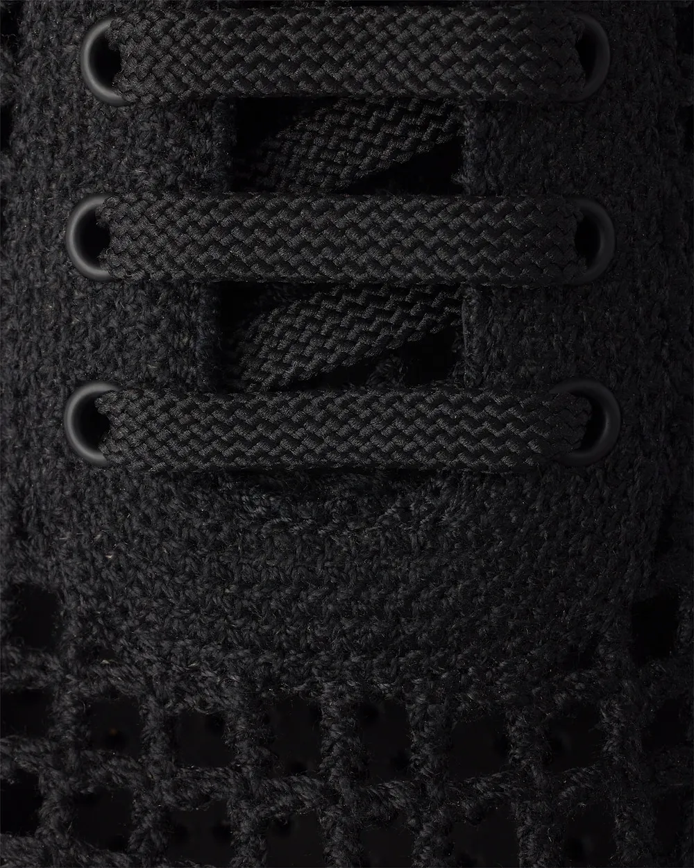 Prada Collapse Crochet Sneakers