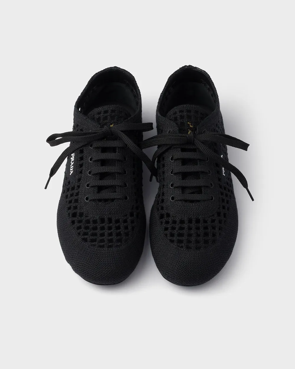 Prada Collapse Crochet Sneakers