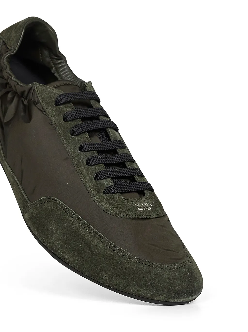 Prada Collapse Re-Nylon Lace-Up Sneakers