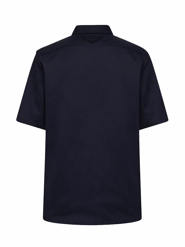 Prada Short-Sleeved Buttoned Shirt