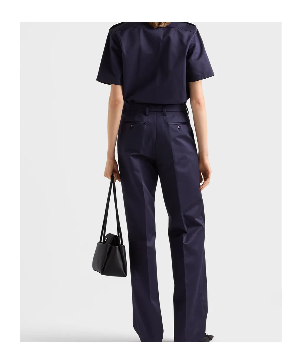 Prada Short-Sleeved Buttoned Shirt