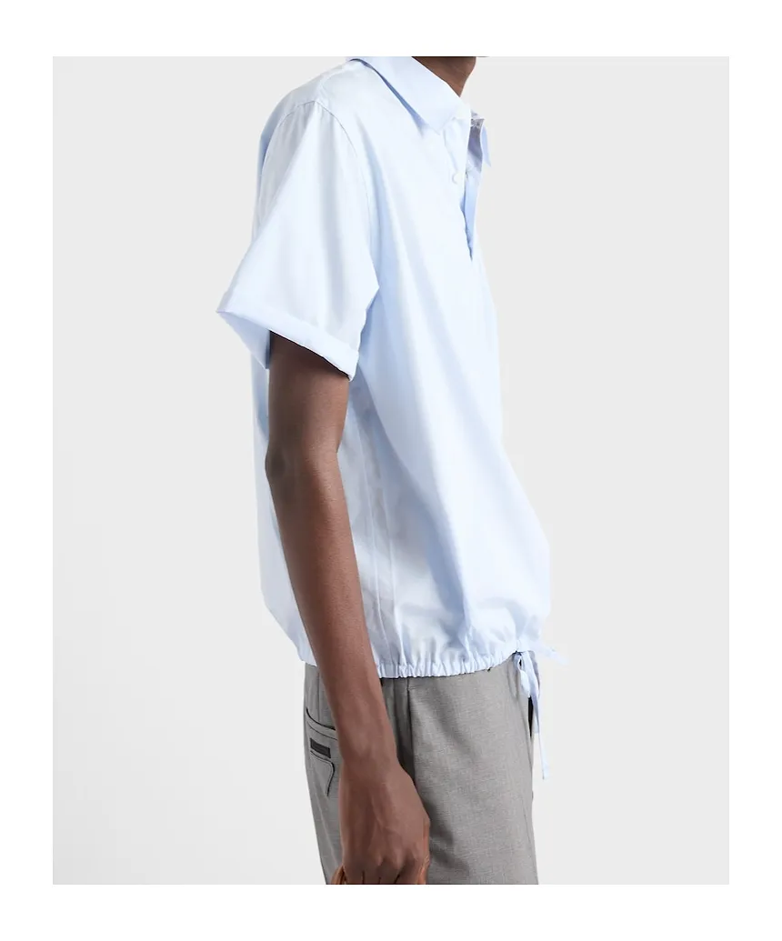 Short-Sleeved Cotton Shirt