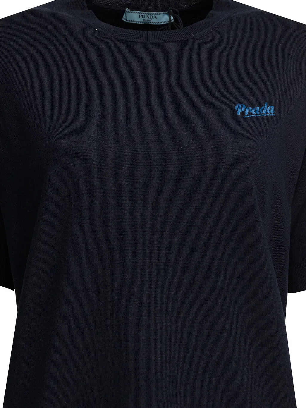Silk Crew-Neck Sweater