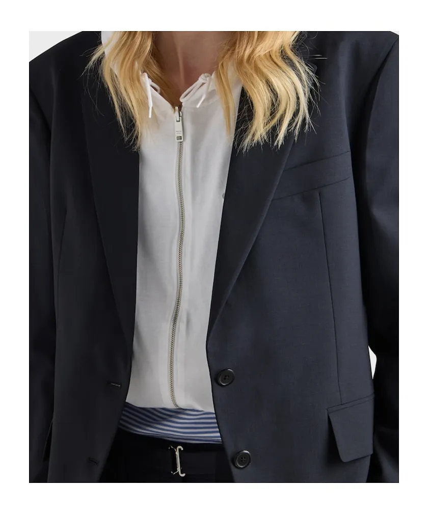 Prada Single-Breasted Tailored Blazer