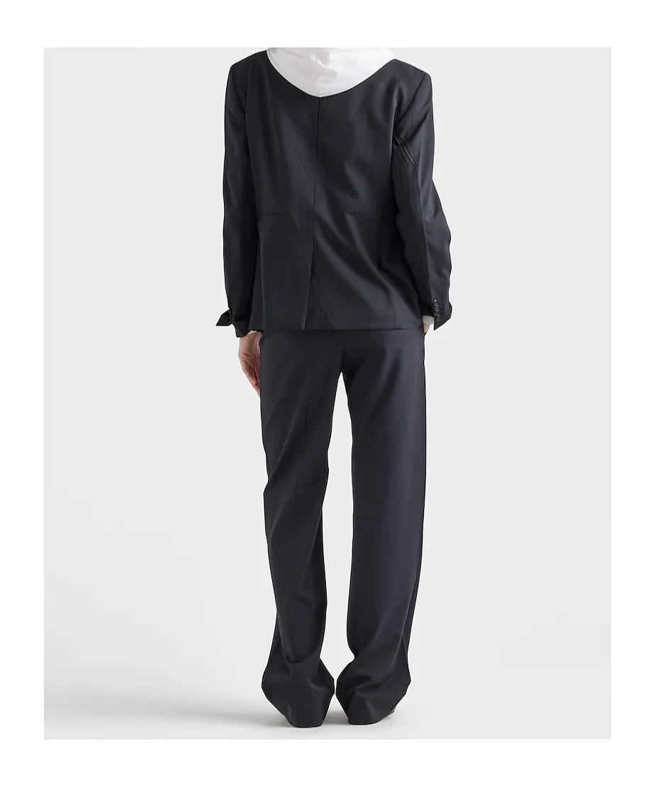 Prada Single-Breasted Tailored Blazer
