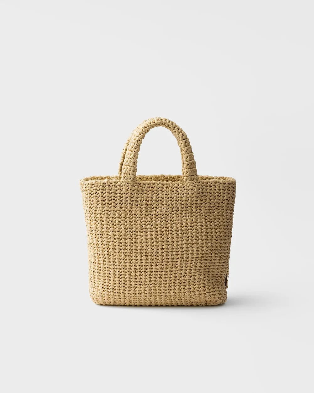 Prada Logo Detailed Small Tote Bag