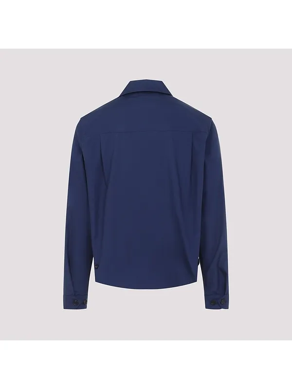 Prada Zip-Front Pocket Jacket