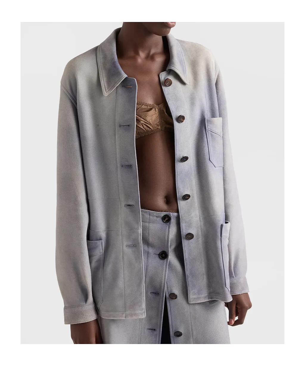 Prada Button-Up Caban Jacket