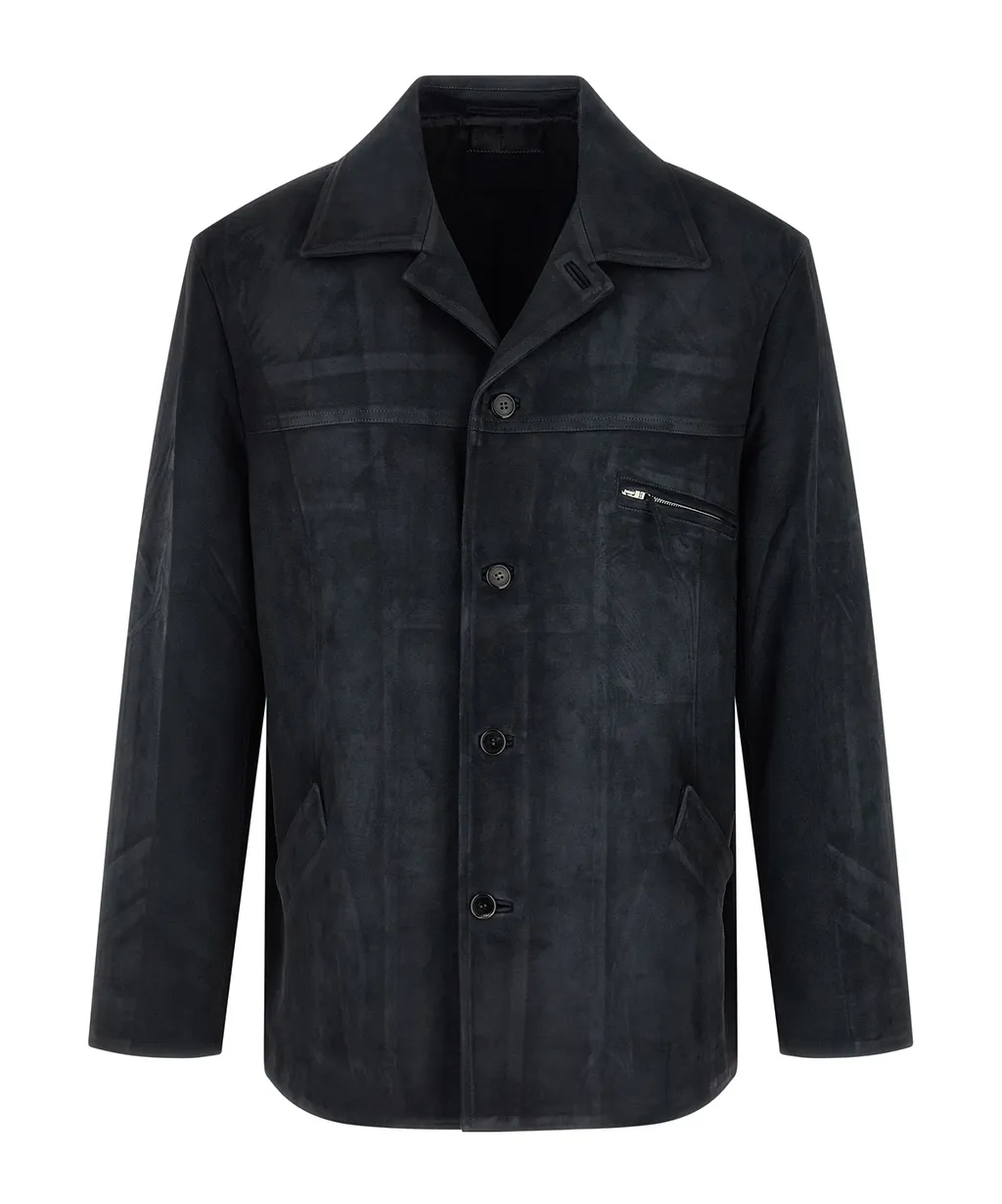 Suede Caban Jacket