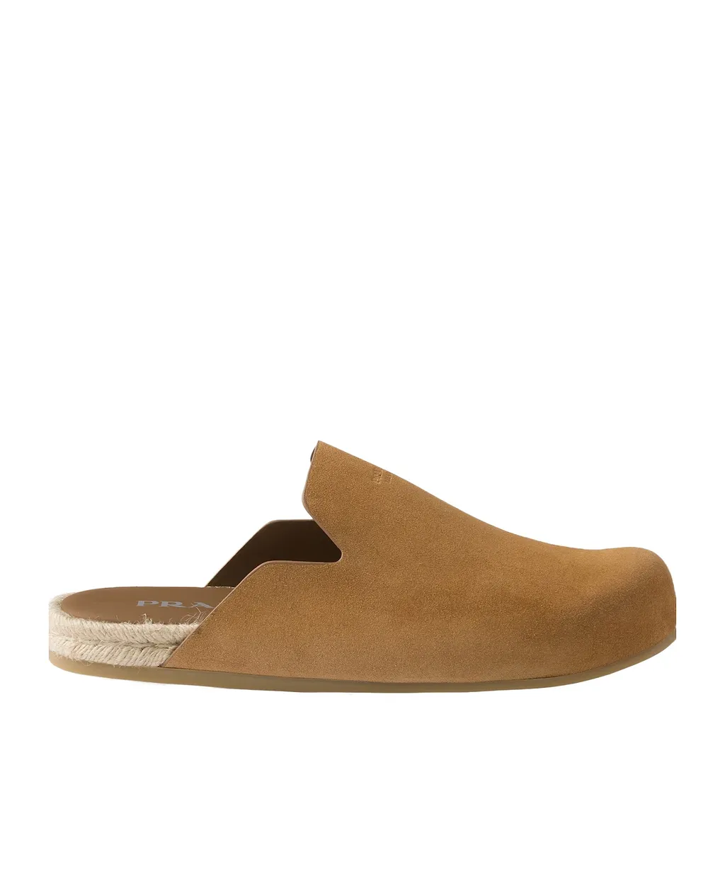 Suede Mules