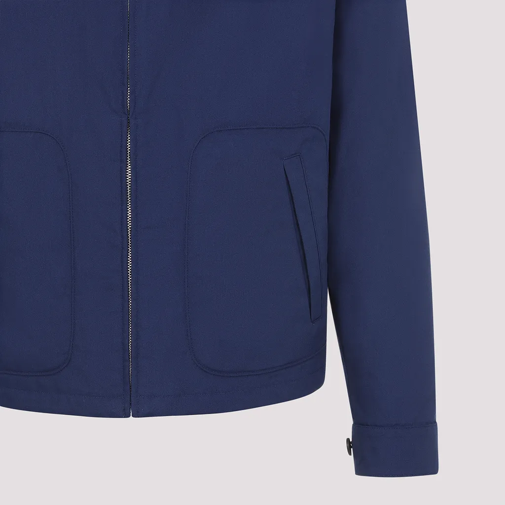 Prada Zip-Front Pocket Jacket