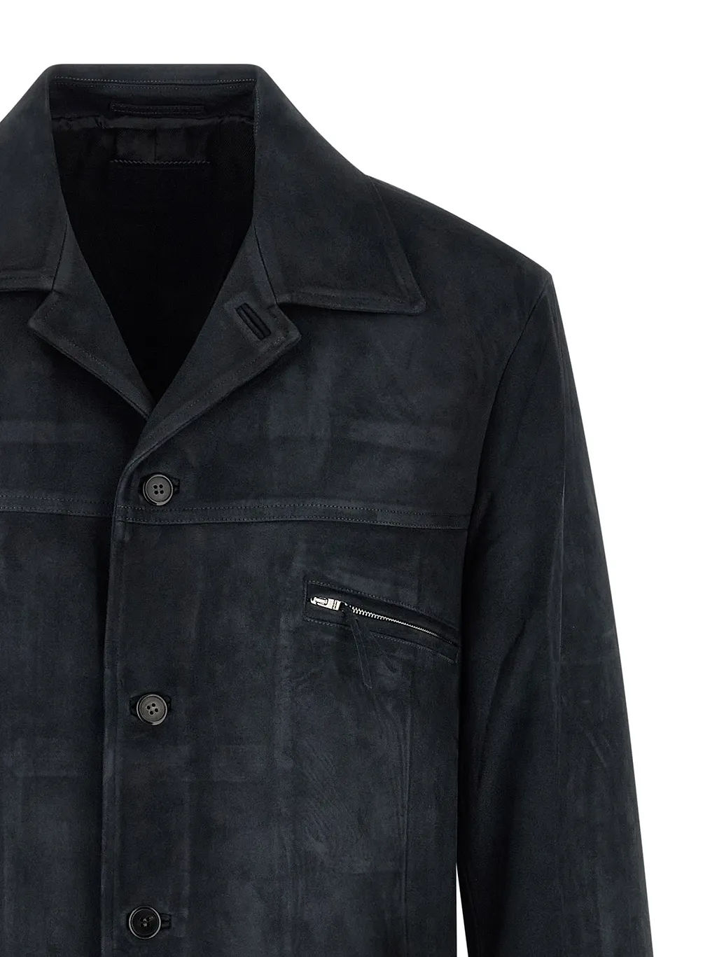 Suede Caban Jacket