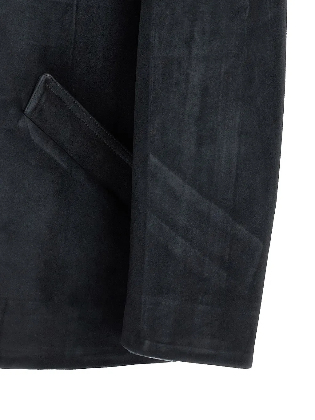 Suede Caban Jacket