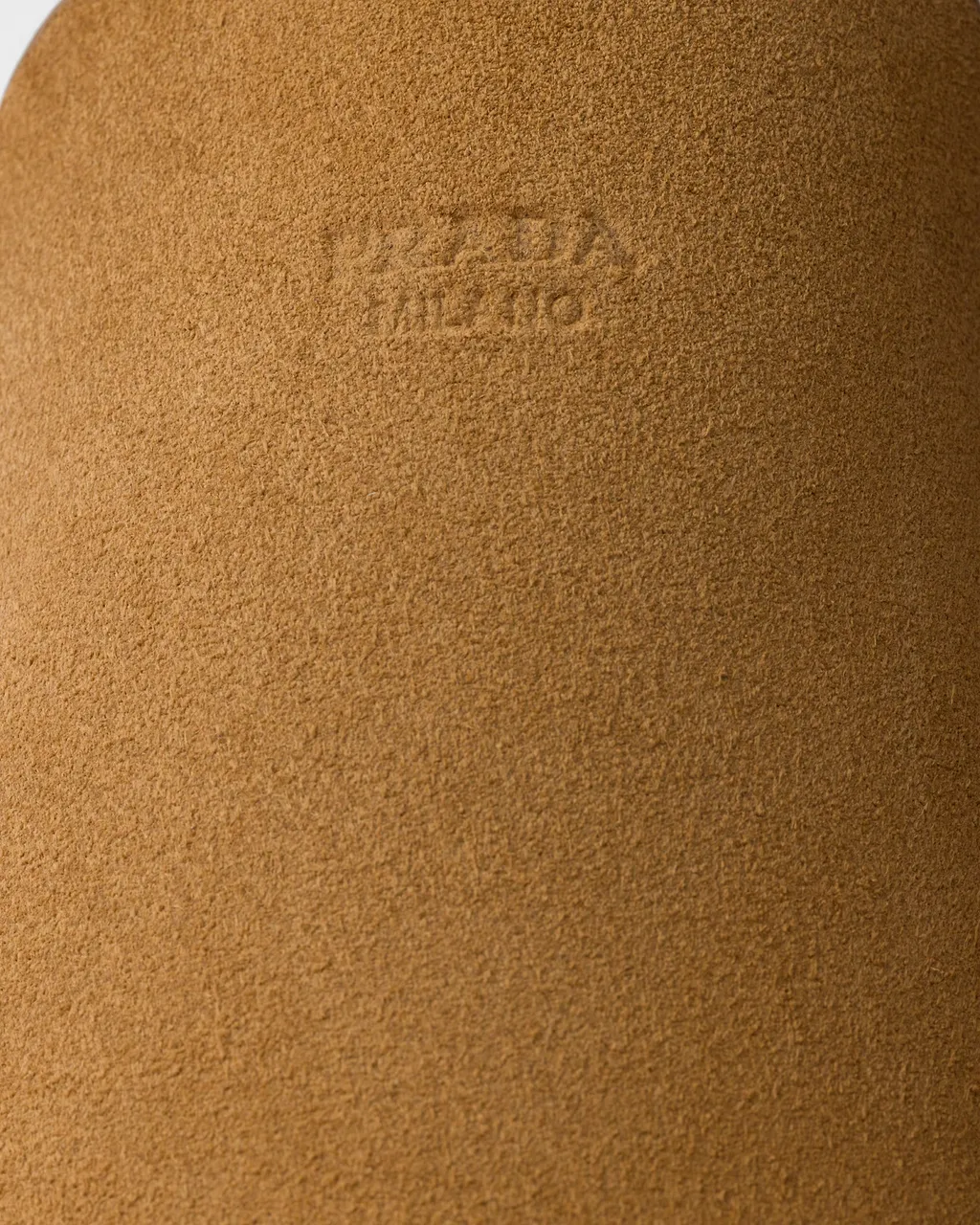 Suede Mules