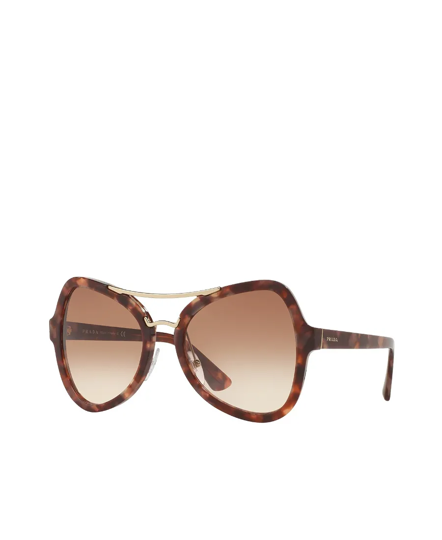 Tortoiseshell Pattern Frame Sunglasses