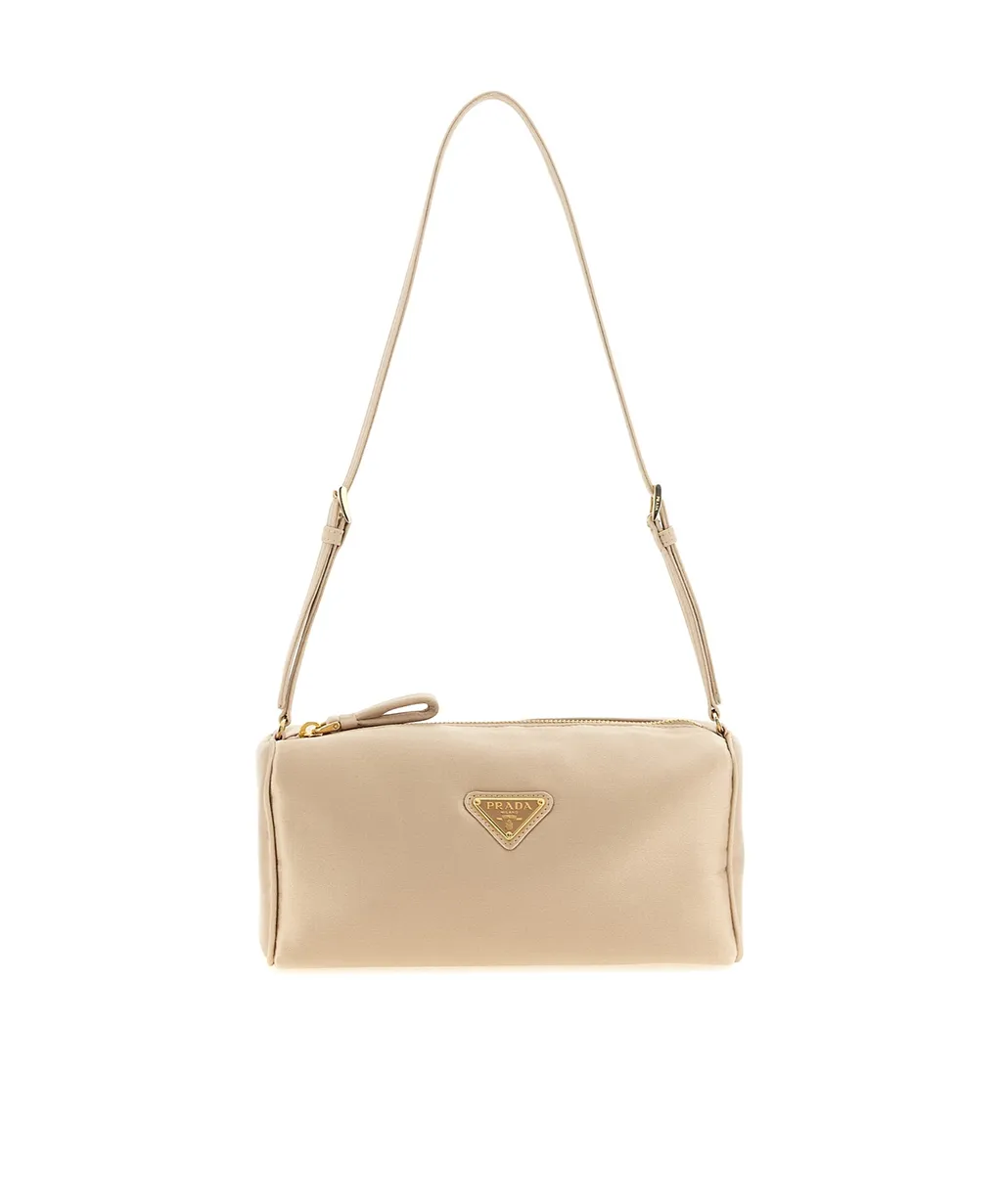 Triangle Logo Shoulder Bag