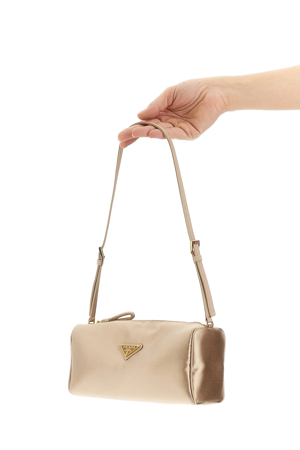 Triangle Logo Shoulder Bag