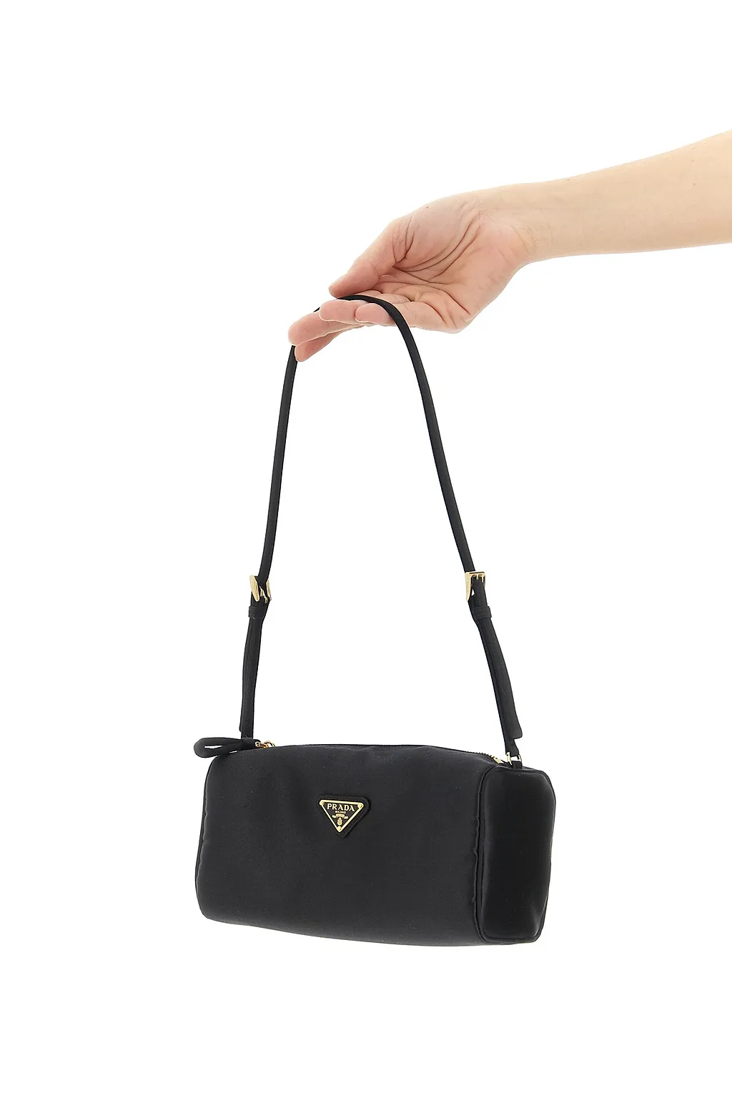 Triangle Logo Shoulder Bag