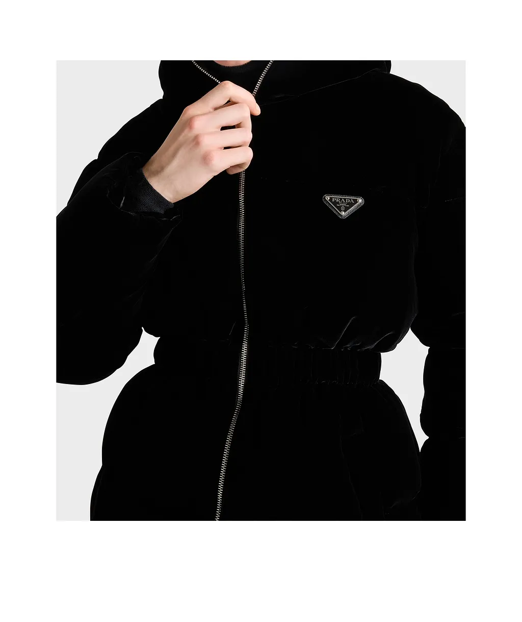 Velvet Down Jacket