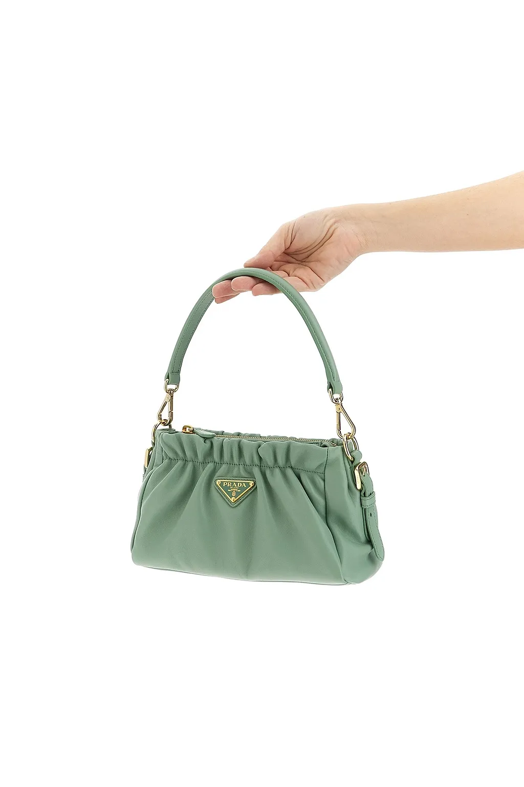 Triangle-Logo Tote Bag
