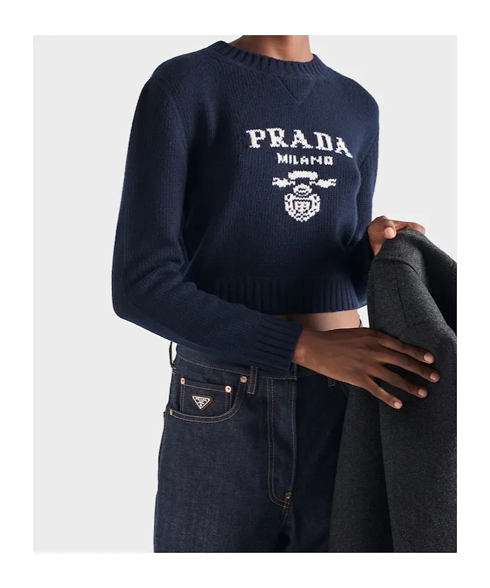 Wool And Cashmere Crew-Neck Sweater