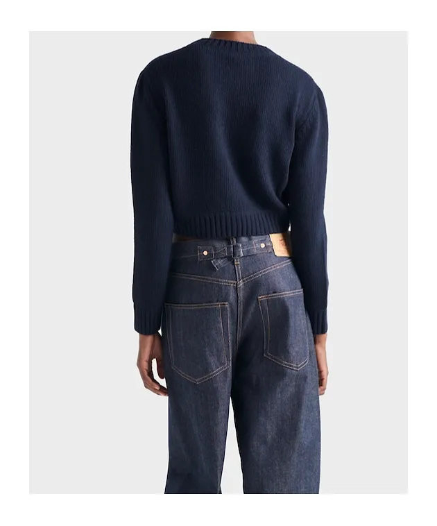 Wool And Cashmere Crew-Neck Sweater
