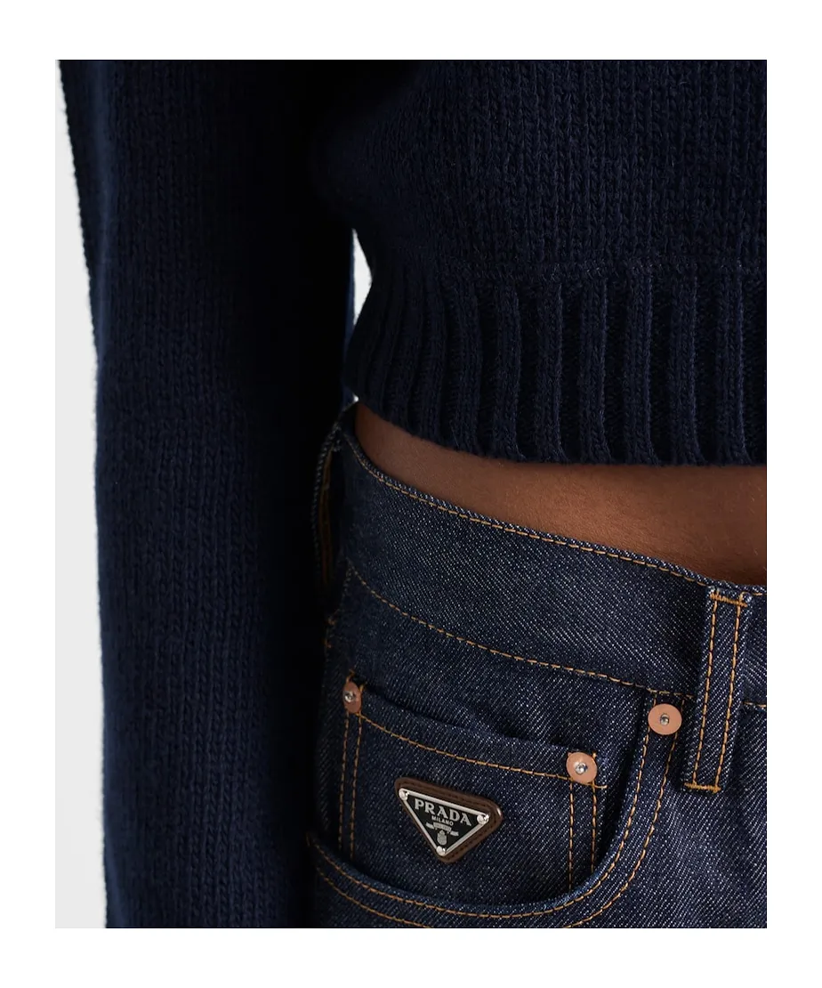 Wool And Cashmere Crew-Neck Sweater