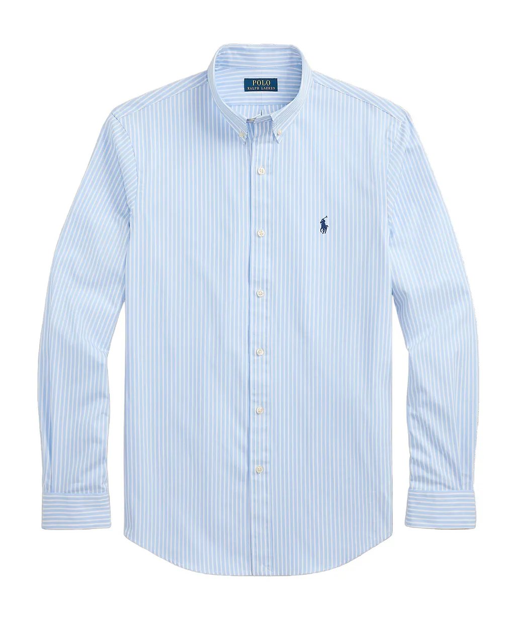 Polo Ralph Lauren All Fit Striped Stretch Poplin Shirt
