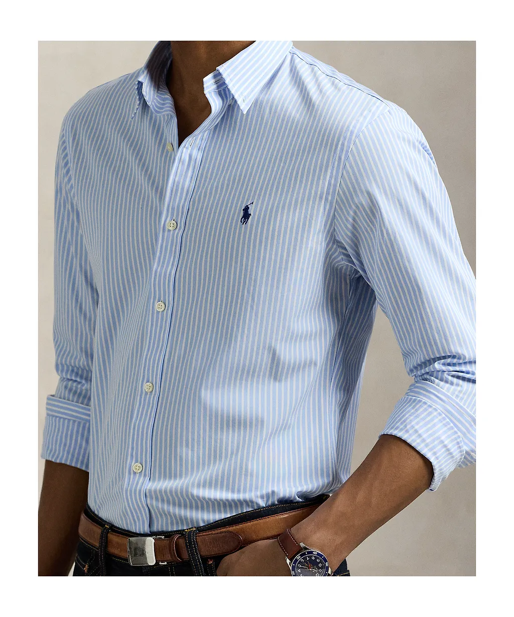 Polo Ralph Lauren All Fit Striped Stretch Poplin Shirt
