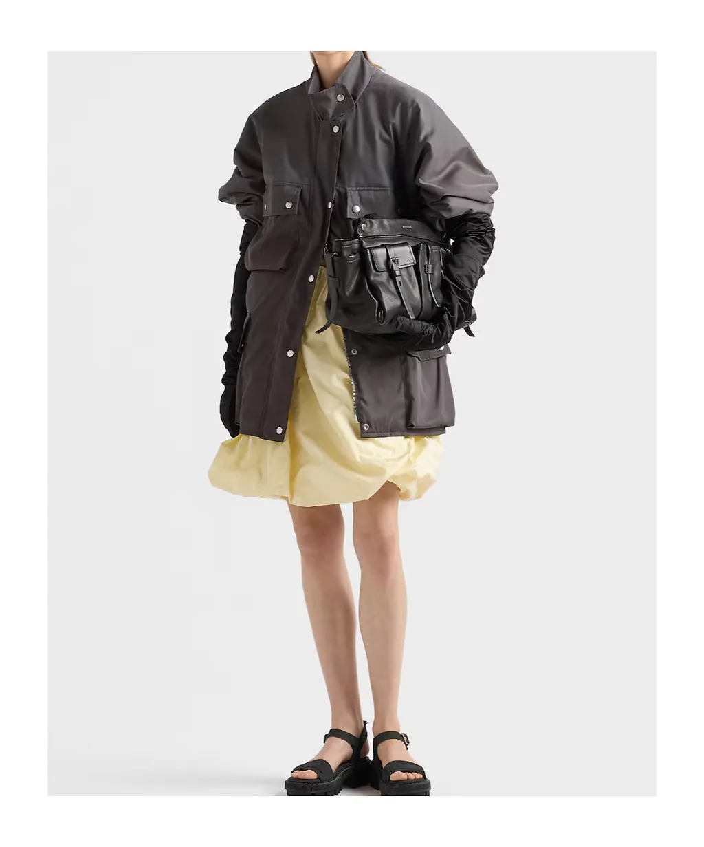 Washed Re-Nylon Rain Jacket