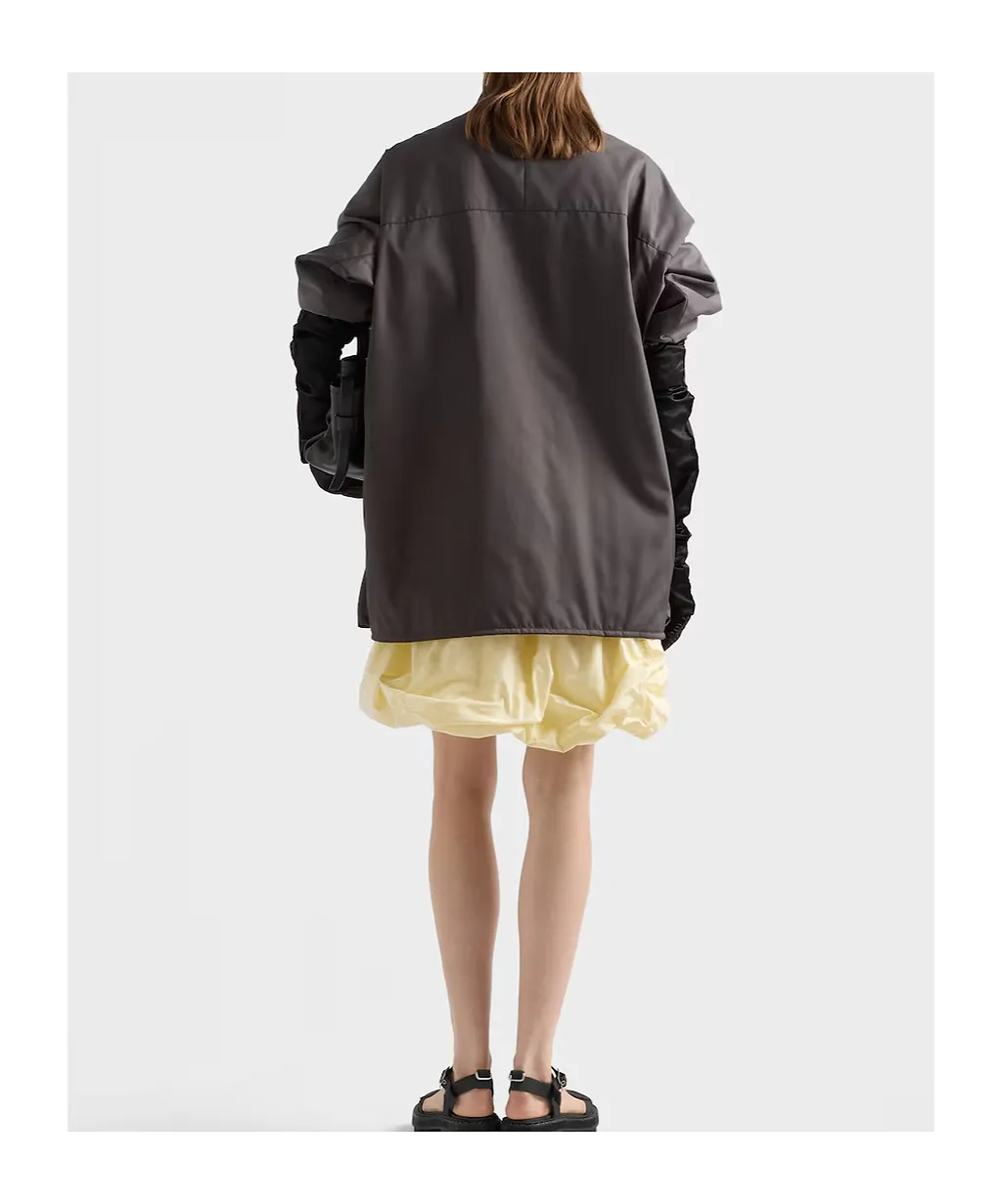 Washed Re-Nylon Rain Jacket