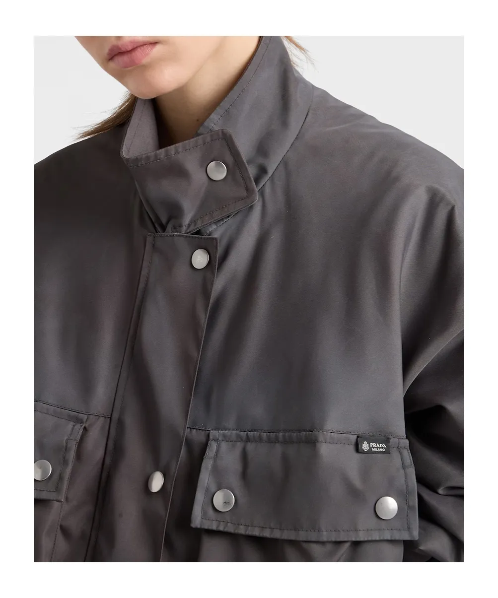 Washed Re-Nylon Rain Jacket