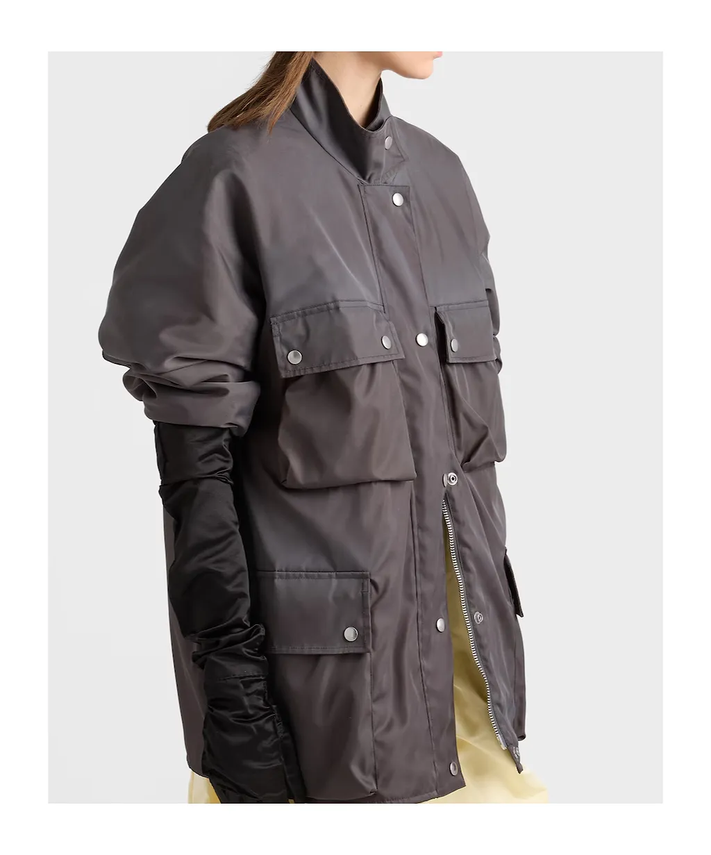 Washed Re-Nylon Rain Jacket