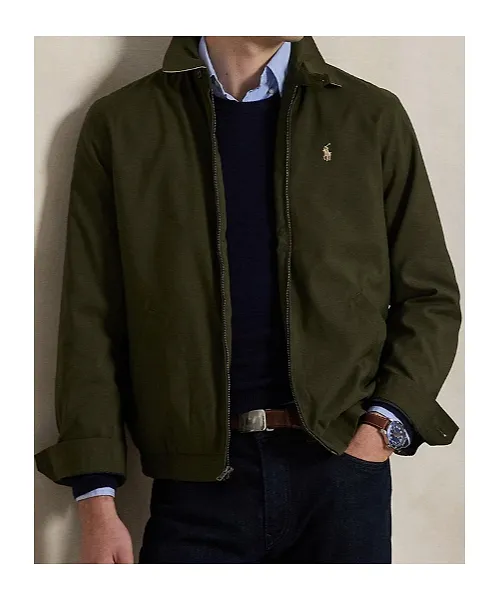 Polo Ralph Lauren Twill Zipped Jacket