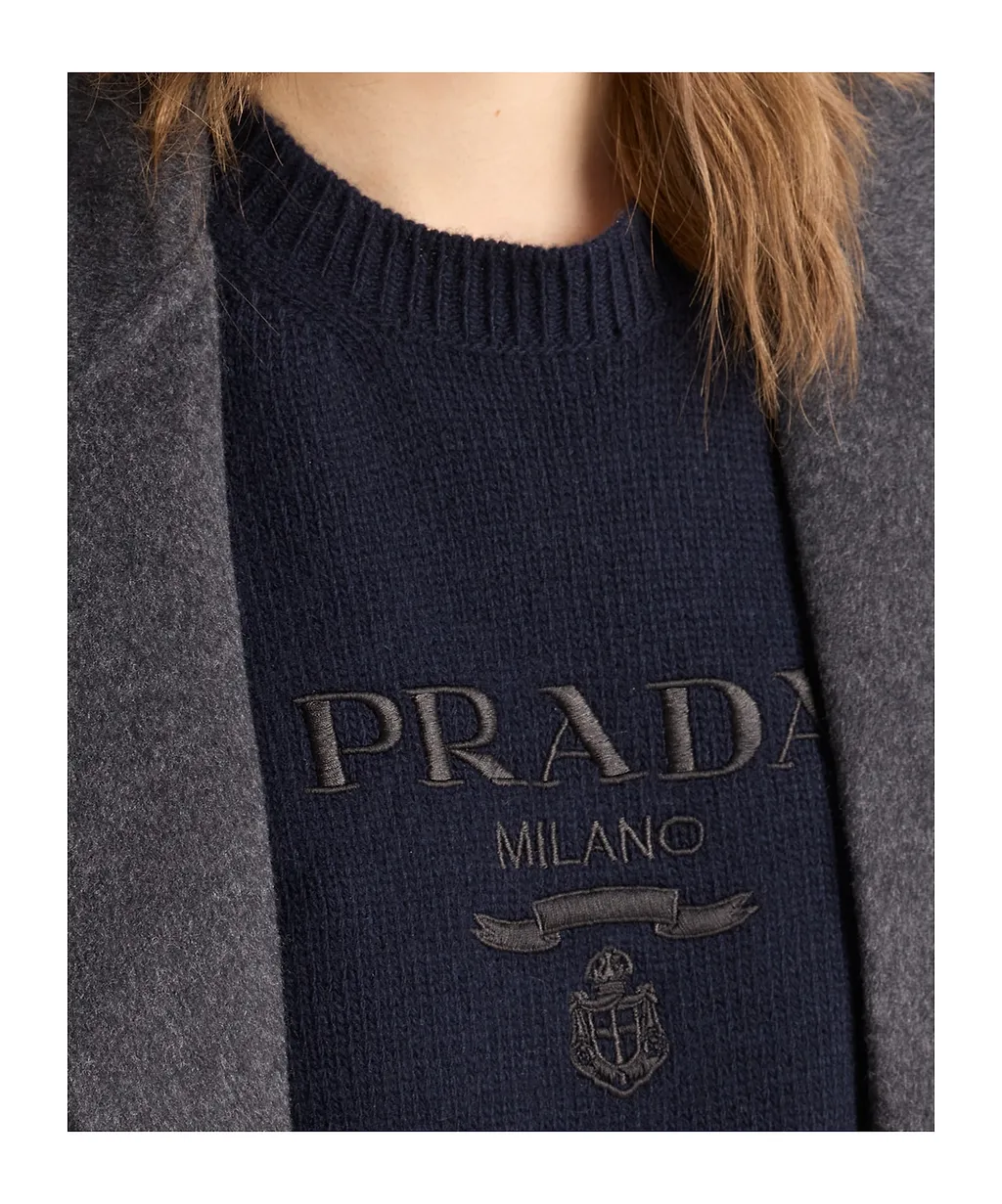 Wool And Cashmere Crew-Neck Sweater