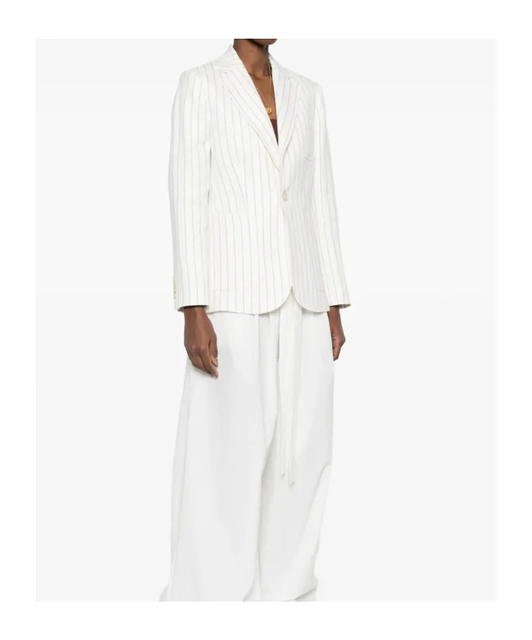 Polo Ralph Lauren Pinstriped Single Breasted Jacket