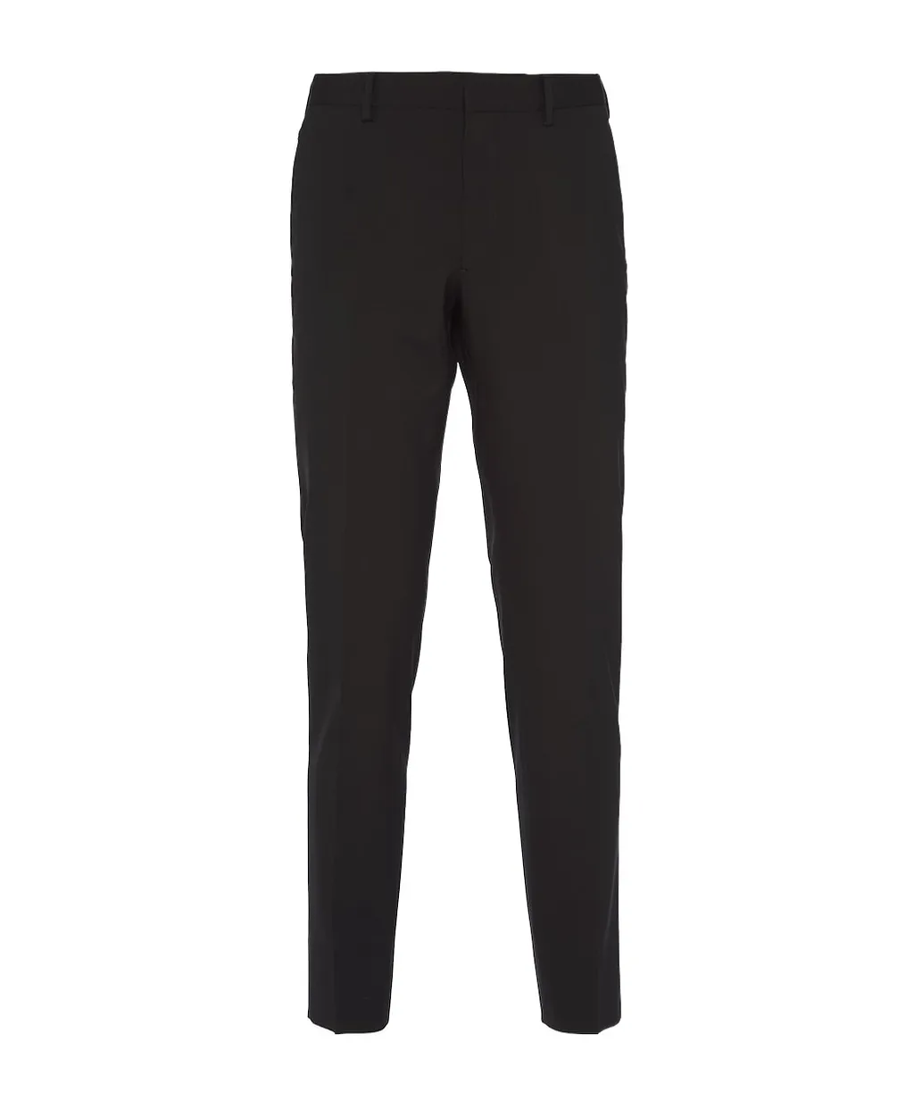 Wool Belt Loop Casual Pants