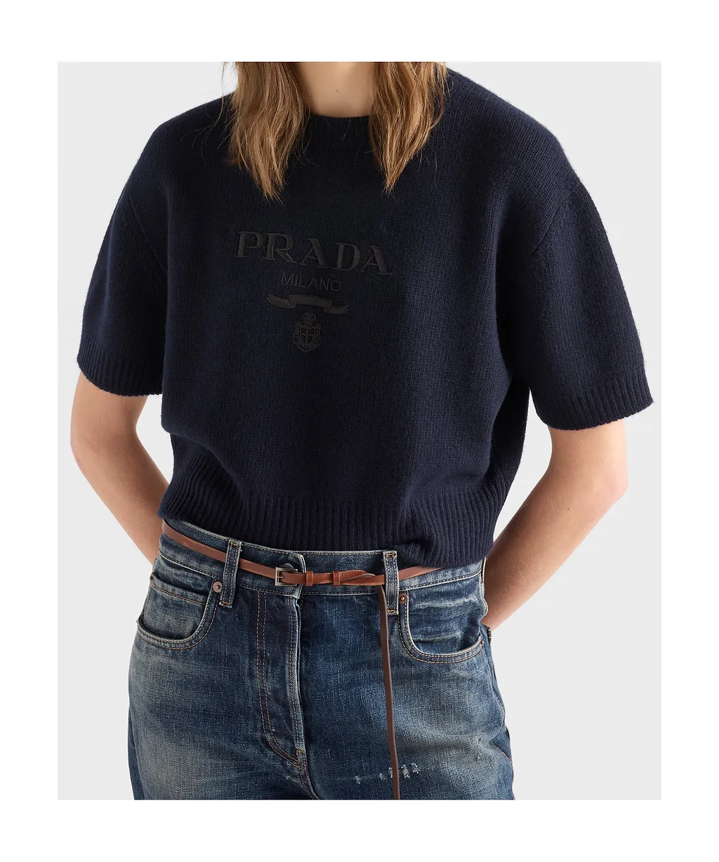 Wool And Cashmere Crew-Neck Sweater
