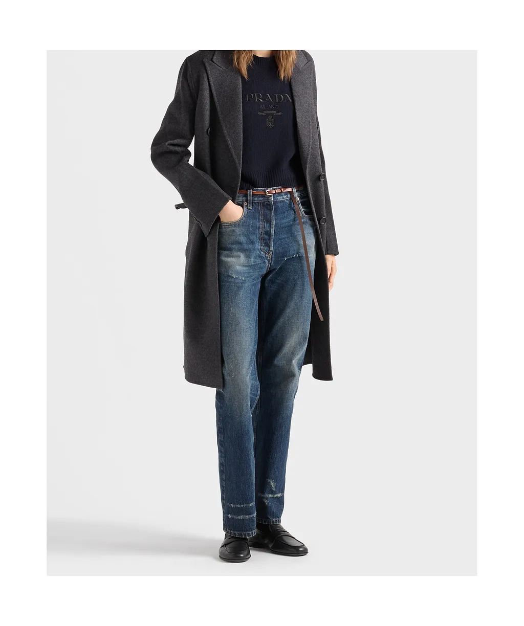 Wool And Cashmere Crew-Neck Sweater