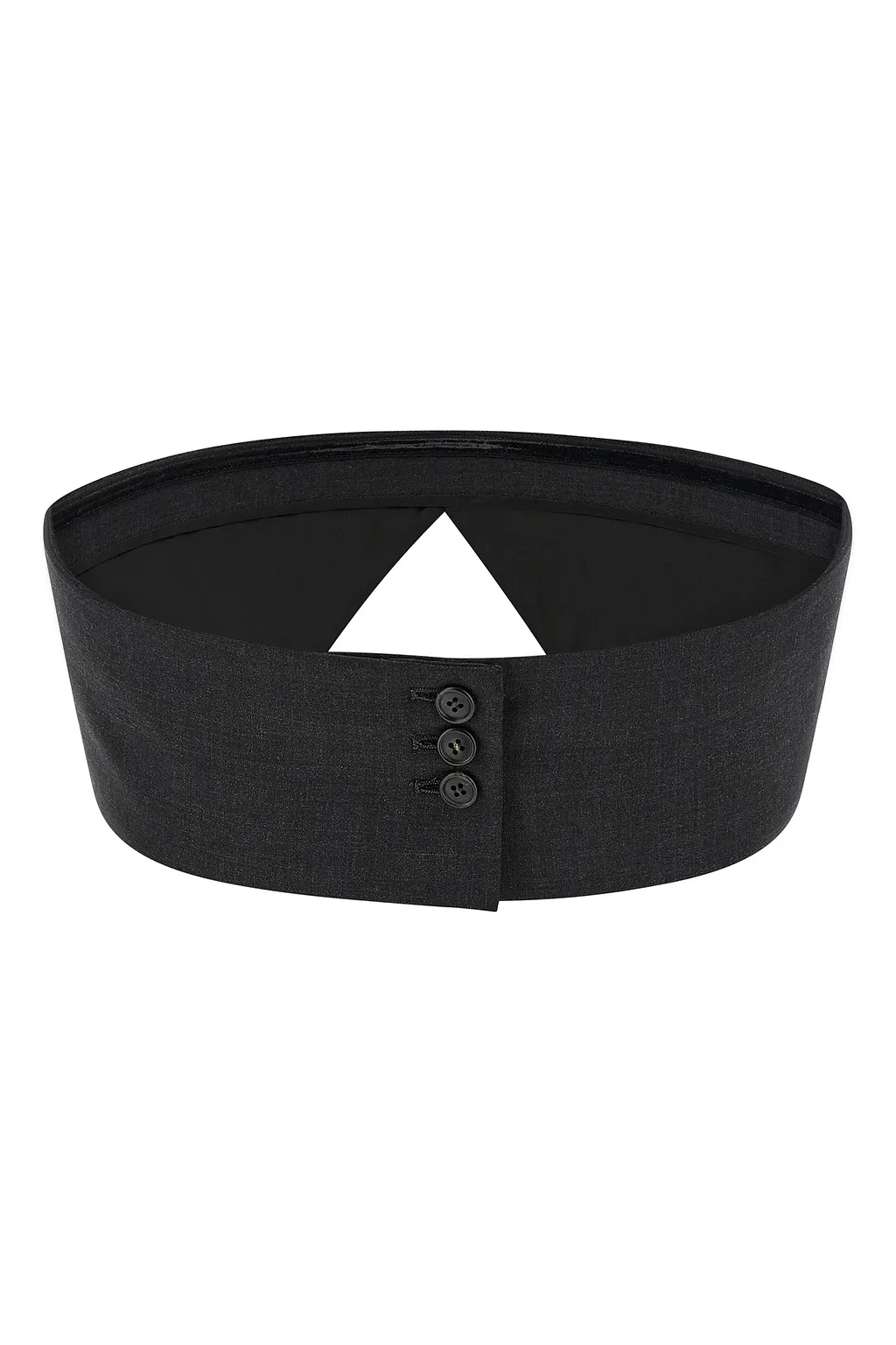 Prada Buttoned Wide Belt