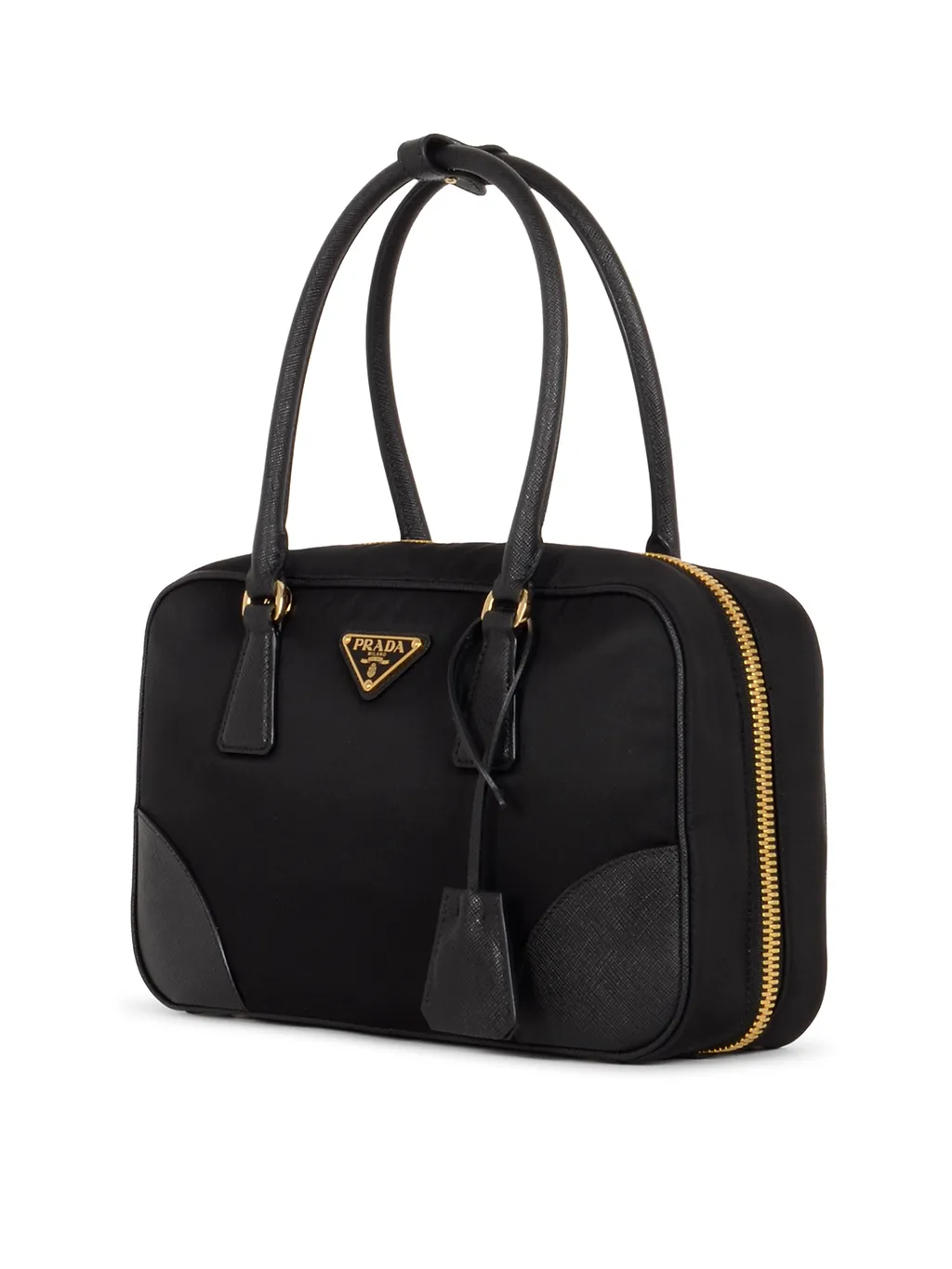 Zippered Shoulder Bag
