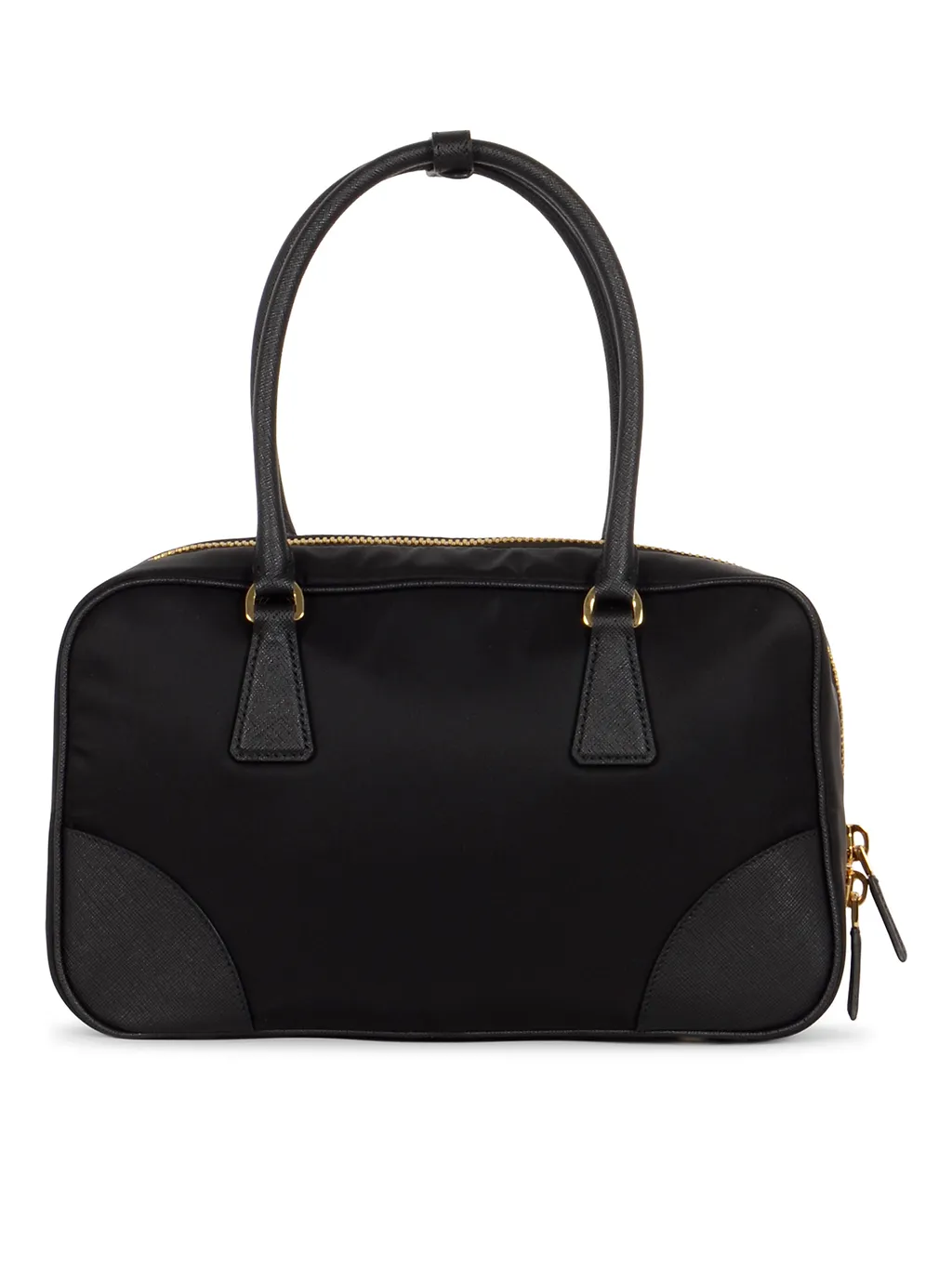 Zippered Shoulder Bag