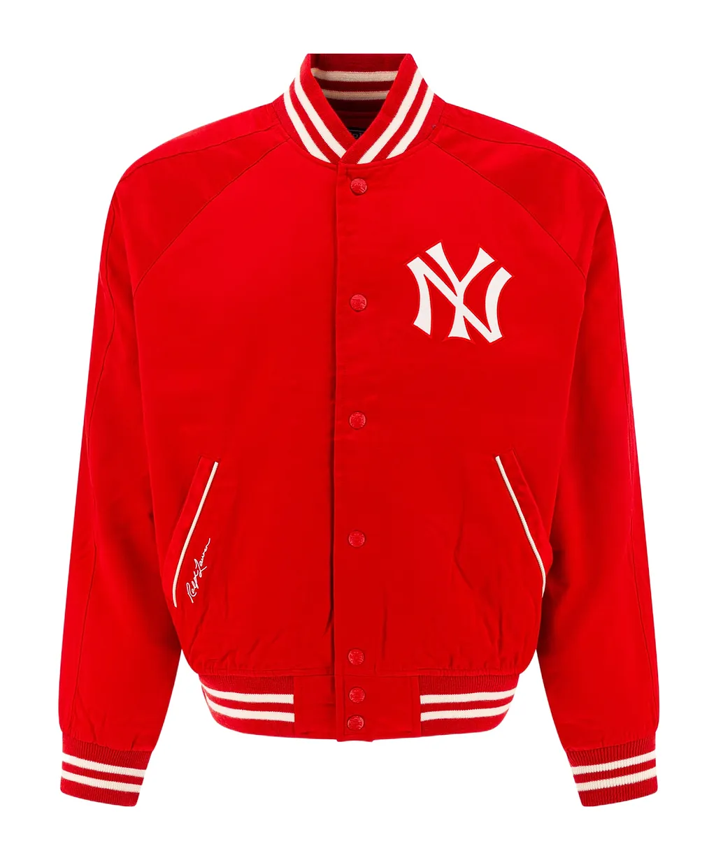 Polo Ralph Lauren Logo Patch Baseball Jacket