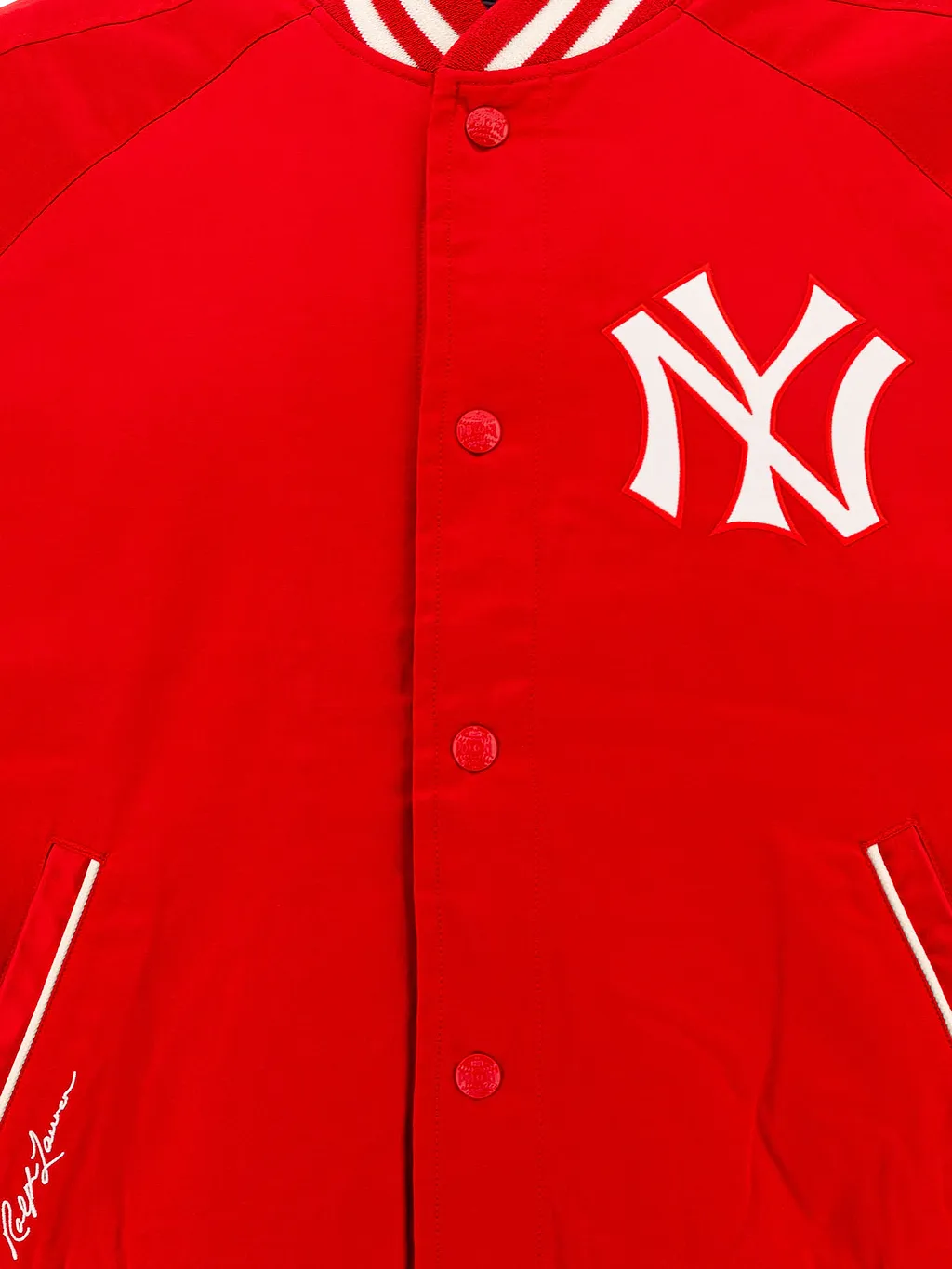 Polo Ralph Lauren Logo Patch Baseball Jacket