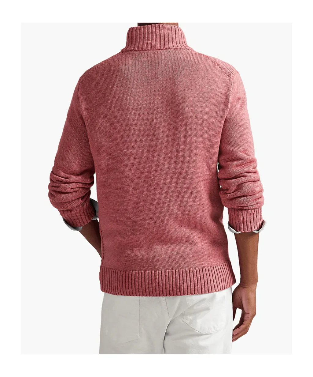 Zip Long-Sleeve Sweater