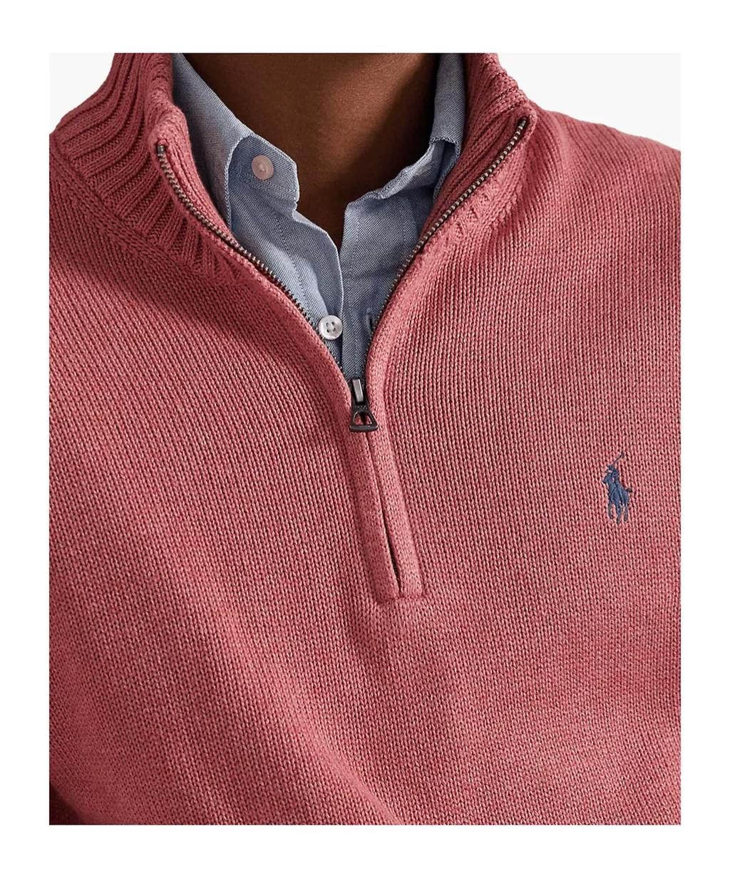 Zip Long-Sleeve Sweater