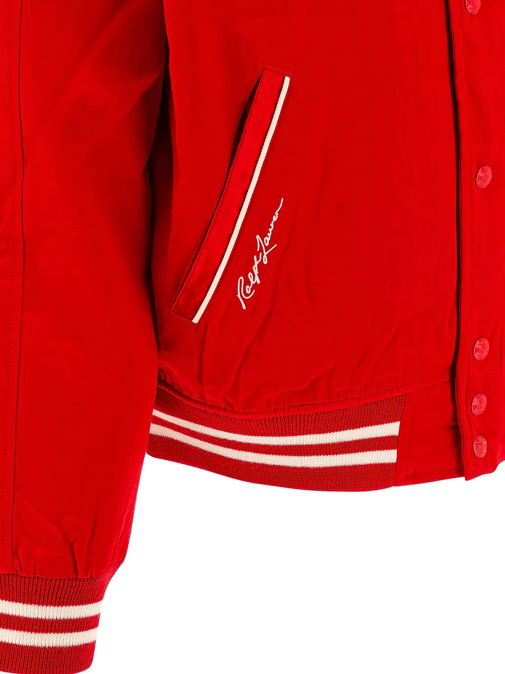 Polo Ralph Lauren Logo Patch Baseball Jacket