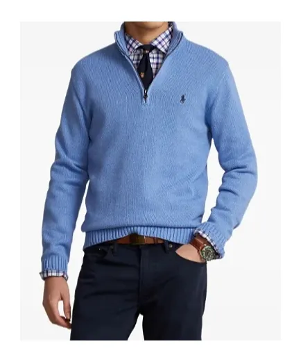 Zip Long-Sleeve Sweater